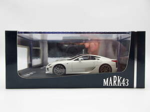 1/43 MARK43 レクサス LEXUS LFA ミニカー　ホワイト カーボンルーフ