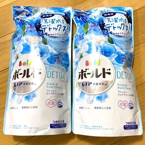 ボールド レノア本格消臭in 柔軟剤入り洗剤 新品 2袋セット