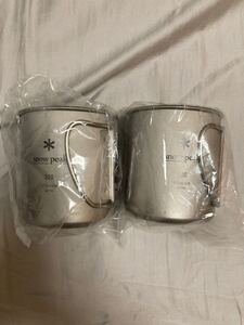 スノーピーク チタン シングル マグカップ 300 2個セット
