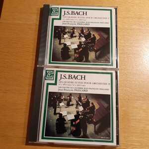 パイヤール　バッハ管弦楽組曲　RVC規格　2CD