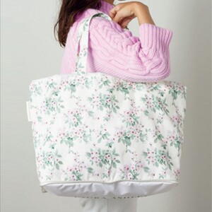 ローラアシュレイ(LAURA ASHLEY) レジかごトートバッグ 雑誌付録