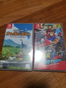 Nintendo Switch スーパーマリオオデッセイ と クレヨンしんちゃん