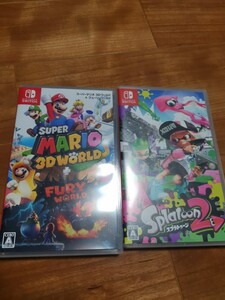 Nintendo Switch スプラトゥーン2 と スーパーマリオ 3Dワールド + フューリーワールド