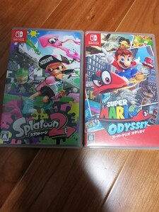 Nintendo Switch スプラトゥーン2 と スーパーマリオオデッセイ