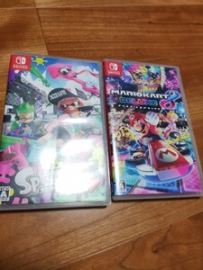 Switch マリオカート8デラックス と スプラトゥーン2
