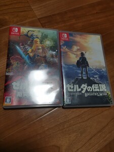 Switch ゼルダの伝説ブレスオブザワイルド と ゼルダ無双 厄災の黙示録
