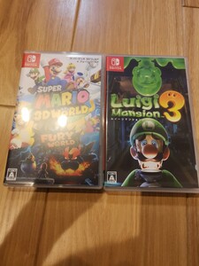 Switch ルイージマンション3 と スーパーマリオ 3Dワールド + フューリーワールド