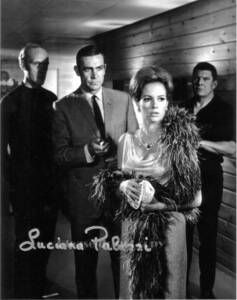 007 サンダーボール作戦 　Thunderball 　Luciana Paluzzi 　ルチアナ・パルッツィ サイン フォト