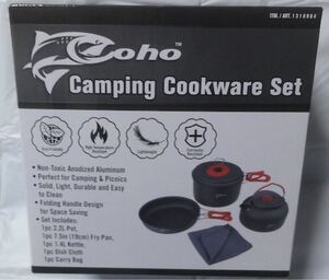 キャンプ用品 COHO キャンピングクックウェアセット 新品未使用・未開封品