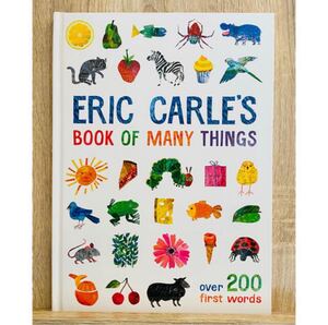 英語絵本 キッズ洋書 エリックカール はじめての英単語200 辞書 辞典
