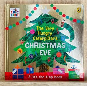 英語絵本 洋書 エリックカール はらぺこあおむし しかけ絵本 クリスマスイヴ