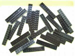 A105　黒色　ブラック　2×10プレートなど　　大量　レゴパーツ　LEGO