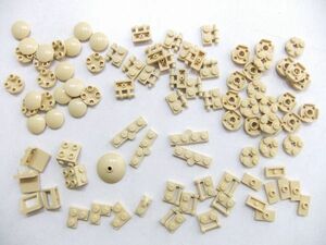 B36　タン色　砂色　特殊プレート　ヒンジパーツ　丸プレート系種類色々まとめて　大量　レゴパーツ　LEGO