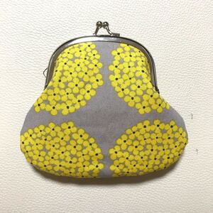 ハンドメイド がま口 北欧柄