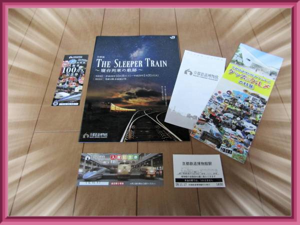 ●最終1セット■京都鉄道博物館■100万人記念券●限定品+入館記念券