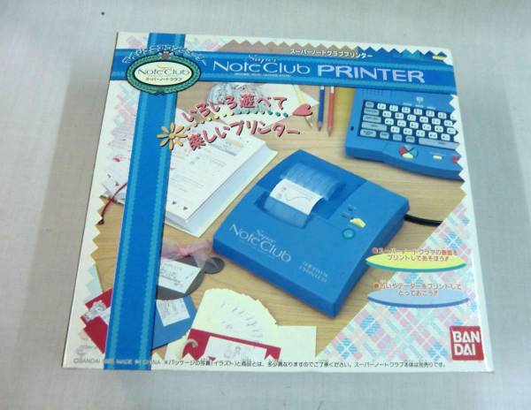 Amazon.co.jp: バンダイ スーパーノートクラブ・プリンター