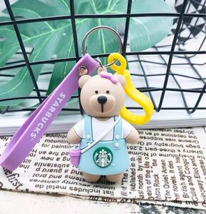 スタバ キーホルダー airportsチャーム 海外スタバ限定 ベアリスタ
