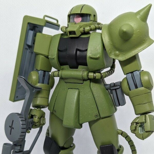 HGUC　量産型ザク　1/144　塗装済完成品