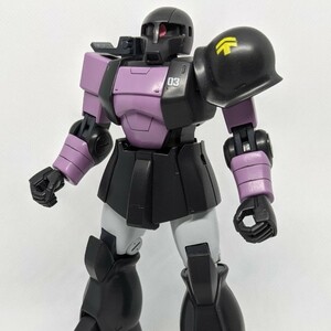 HGUC　旧型ザク（MS-05）黒い三連星　1/144　塗装済完成品