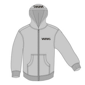 [VARIVAS] Varivas . fish atelier full Zip Parker VAAW-28 gray L size 