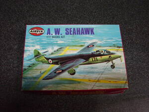 AIRFIX　1/72　A.W. SEAHAWK　　プラモデル