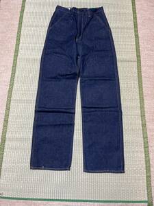 BOBSON Bobson Denim jeans Lot666 STY501 new goods unused domestic production Vintage dead stock popular paper patch ZIP UP standard men's American Casual 