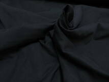 ダブルガーゼ ★1m単位販売(WG-21) 黒色 ブラック Wガーゼ 無地 約108㎝幅 日本製 布 生地 綿 子供用 大人用 柄無し 白 代用 お父さん 黒_画像2