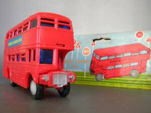  that time thing **DOUBLE DECKER BUS Hong Kong made!! operation excellent two storey building bus 13.5. Hong Kong made friction [ outside fixed form possible ** unused dead stock breaking the seal goods 