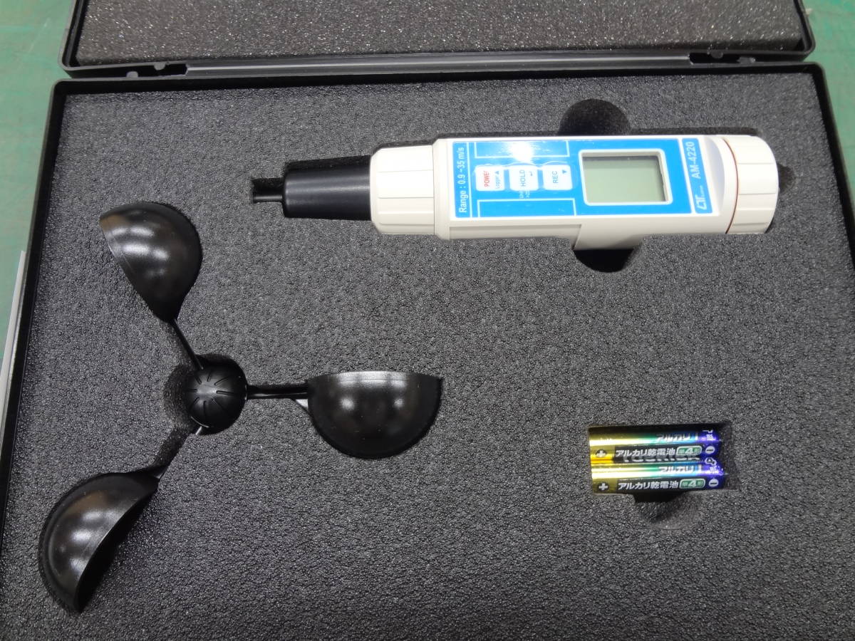 ヤフオク! -ハンディ風速計の中古品・新品・未使用品一覧