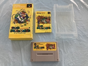 21-SFC-243 スーパーファミコン スーパーマリオワールド 動作品 SFC スーファミ セーブOK!