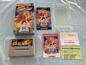 21-SFC-245 スーパーファミコン ストリートファイターⅡターボ 動作品 SFC スーファミ