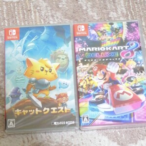 【新品・未開封品】 マリオカート8 デラックス・キャットクエスト Nintendo Switch