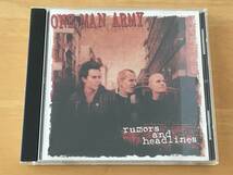 One Man Army Rumors and Headlines 輸入盤CD 検:ワンマンアーミー Oi Street Punk US Bombs Green Day Rancid Swingin' Utters BYO _画像1