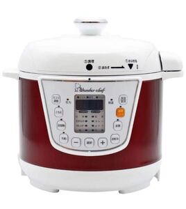 新品 ワンダーシェフ 家庭用マイコン電気圧力鍋 3L OEDC30 R1