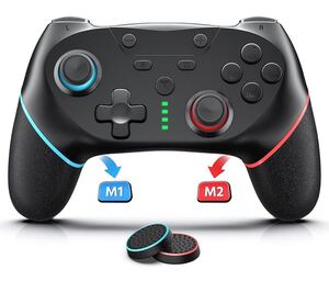 switch コントローラー CELIMO 背面ボタン付き マクロ機能 プロコン 1000mAh大容量 Bluetooth接続