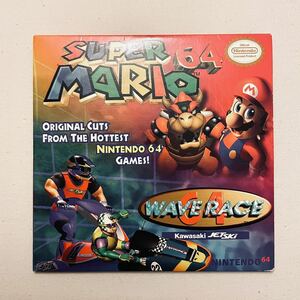 スーパーマリオ64 ウェーブレース64 サウンドトラック サントラ CD 任天堂 紙ジャケ