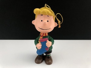 シュローダー クリスマス オーナメント スヌーピー PEANUTS オールド USA ヴィンテージ [pe-796]