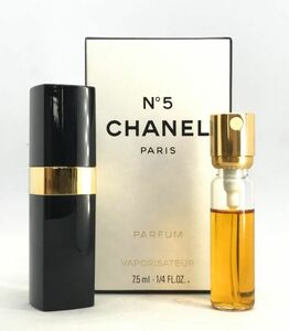 CHANEL シャネル No.5 パルファム 7.5ml ☆残量たっぷり　送料220円