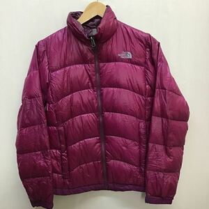 211118【THE NORTH FACE】ノースフェイス ダウンジャケット S ピンク NDW18102 レディース ACONCAGUA JACKET アコンカグア