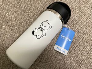 【新品完売】■ファミリア familiar ハイドロフラスク ホワイト■ ステンレスボトル マグボトル