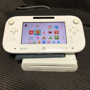 Wii U 32GB 本体とゲームパットのみ スーパーマリオメーカー内蔵 129.390