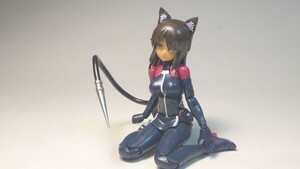 1/12　しっぽ・スパイクA（銀・黒）　オリジナル / 尻尾 / ミニチュア / ドール小物 / メガミデバイス / figma / FAG等に