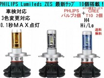 キャラバン E25 E26 ノート NE E12 H4 PHILIPS LED 12000lm Hi Lo ヘッドライト CREE製 T10 セット 車検対応_画像1