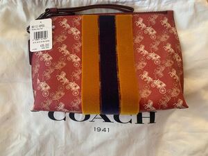 COACH ホース アンド キャリッジ ポーチ ★100%ブランド正規品 ★新品未使用