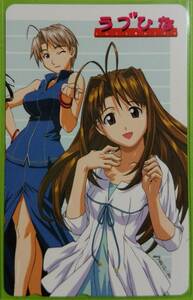  Love Hina telephone card 3 red pine .