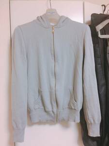 [ uniform carriage 850 jpy ] Dress Camp DRESSCAMP Zip Parker 46 silver gray 