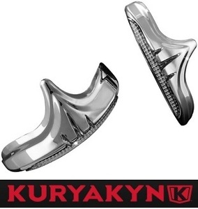 絶版 長期在庫品 処分 KURYAKYN 7266 バットウィング用 フェアリングアクセント LEDライト付 1996-2013 ツアラー
