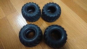 タミヤ ブロックタイヤ 1台分4個 ランチボックス等に!ミッドナイトパンプキン ワイルドウィリー2 CW-01