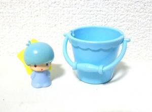  Showa Retro TAKARA1976ki Kirara doll Takara plastic Sanrio bucket that time thing star figure Mini size 