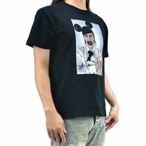 新品 マリリンマンソン Mickey ミッキー耳 帽子 白猫 ねこ ゴシック バンド Tシャツ Sサイズ ゴス メタル トレントレズナー ユニセックスの画像3